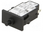 Circuit breaker | Urated: 240VAC | 48VDC | 0.4A | SPST | Poles: 1 | MCB