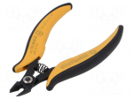 Pliers | cutting,miniature,curved | 138mm