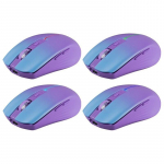 MOUSE DEFENDER MYSTERY MM-301 RF+BT PURPLE 1600dpi 6P