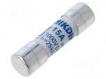 Fuse: fuse | 15A | 1kVDC | gPV | cylindrical | 10x38mm