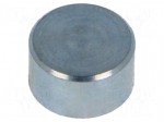 Magnet: permanent | samarium, cobalt | 11N | &Oslash;: 8mm | H: 4.5mm | steel