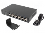 Switch Ethernet | IEC C14,RJ45 socket x24 | Gigabit Ethernet