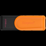 Kingston  256GB Portable USB 3.2 Gen 1 DataTraveler Exodia S (Black/Orange)