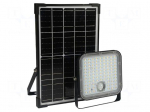 Lamp: LED | 60h | IP65 | 4800lm | solar,with motion detector