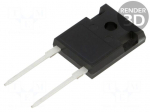 Resistor: thick film | THT | 4.7&Omega; | 30W | &plusmn;5% | 500V | 12.7x0.8x0.6mm