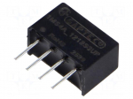 Converter: DC/DC | 1W | Uin: 11&divide;13.3VDC | Uout: 12VDC | Iout: 83mA | THT
