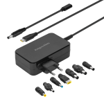 Uued tooted // Zasilacz uniwersalny Kruger&Matz 90W z funkcją Power Delivery 7 końc&oacute;wek