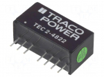 Converter: DC/DC | 2W | Uin: 36&divide;75V | Uout: 12VDC | Uout2: -12VDC | SIP8