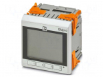 Meter: network parameters | front fixing,horizontal | LCD | EMpro
