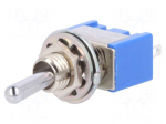 Switch: toggle | Pos: 2 | SPST | ON-OFF | 6A/125VAC | -10&divide;55&deg;C | 1kV