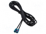 Cable | 7m | Fakra female,both sides | Car brand: universal