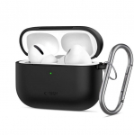 Headphone case Tech-Protect Apple AIRPODS PRO 3 SILICONE HOOK Black