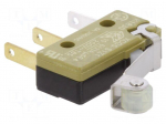 Microswitch SNAP ACTION | with lever (with roller) | SPDT | Pos: 2