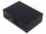 KVM switch | 4K,UHD 2160p | black | USB 2.0