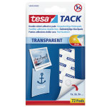 T&ouml;&ouml;riistad ja m&otilde;&otilde;teseadmed // Uued tooted t&ouml;&ouml;riistade, tarvikute kategoorias // Płatki samoprzylepne tesa tack 72 szt.przezroczyst(h5940002)(h5940000)