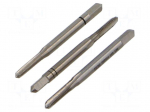 Tools set: taps | Holder: square,hand | L: 40mm | Kit: taps | 2.7mm