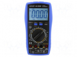 Digital multimeter | LCD | 3,5 digit | 3x/s | I AC: 0.1&divide;200mA,2A,20A