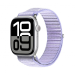 Strap Dux Ducis Apple Watch 38/40/41/42MM YE Nylon Braided Loop Wrist Strap Purple