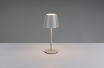 Trio Diaz LED table lamp harmaa rechargeable gaismeklis R55961177 4017807644814