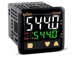 Meter: temperature controller | on panel | LED | 4 digit | Unit: &deg;C,&deg;F