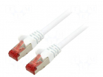 Patch cord | S/FTP | Cat 6 | RJ45 plug,both sides | stranded | Cu | 1m