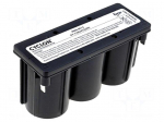 Re-battery: acid-lead | 6V | 5Ah | Size: MONOBLOK | AGM | 139x54x77mm