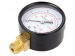 Manometer | G 1/4" | 0&divide;10bar | water | 52mm | plastic