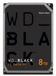 Hard drive HDD Western Digital HDD||Black|8TB|SATA|256 MB|7200 rpm|3,5"|WD8001FZBX