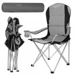 Spordiks ja aktiivseks puhkuseks // Tourism accessories // Krzesło wędkarskie czarno-szare Trizand