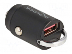USB power supply | USB A socket | Sup.volt: 12&divide;24VDC | Inom: 1.5&divide;3A