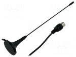 Antenna | 0.17m | DVB-T | coaxial 9.5mm | magnet