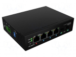 Switch Ethernet | PnP,LED status indicator,PoE (PoE) | black