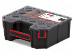 Container: collective | with partitions | black | high | TAGER CARBO