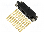 Connector: wire-wire/PCB | plug | female | PIN: 20 | Datamate J-Tek | 3A