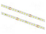 LED tape | white warm | LED/m: 144 | 8.3mm | IP66 | 5.5W/m | CRImin: 80