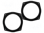 Spacer ring | MDF | 165mm | SsangYong | impregnated