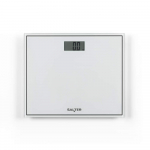 Salter 9207 WHCFEU12 Compact Glass Electronic Bathroom Scale, White