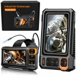 Auto- ja mootorrattatooted, elektroonika, navigatsioon, CB raadio // Kaubad autodele, mootorratastele, motorolleritele // Kamera Przewodowa Inspekcyjna Endoskop 8 Diod LED LCD 4,3'' IP67