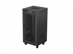 Lanberg FF01-6624-23BL rack cabinet 24U Freestanding rack Black