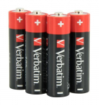 Verbatim 49501 Alkaline Batteries AA LR6 (4 pcs/Pack)