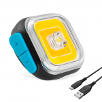 Universaalne taskulamp | 500 lm, IPX4 | kinnitatav kangale ja metallile | USB-C | 32 g | MEOLINQ
