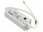 Power supply: switching | LED | 50W | 12VDC | 4.16A | 90&divide;305VAC | IP65