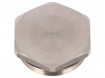 Stopper | M16 | 1.5 | IP68 | stainless steel | V-INOX-NBR | Spanner: 19mm