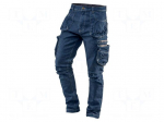 Dungarees | Size: S | navy blue | DENIM | 410g/m2