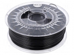 Filament: PET-G | 1.75mm | dark grey | 220&divide;250&deg;C | 1kg | &plusmn;0,05mm