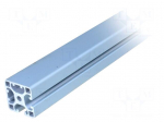 Connecting tubes | Width of the groove: 8mm | W: 40mm | H: 40mm | L: 2m