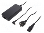 Power supply: switched-mode | 19VDC | 9.5A | Out: 5,5/2,5 | 180W