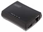 Print server | RJ45,DC,USB A socket