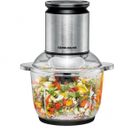 Rommelsbacher Multi-Chopper MZ 600 stainless steel/black, 600 watts, 2-liter glass container