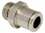 Straight push-in fitting | Mounting: G1/8-AG | Man.series: STV-GE